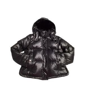 Italic Adeline Hooded Women size Small Down Puffer Jacket Quiet Luxury Gorpcore